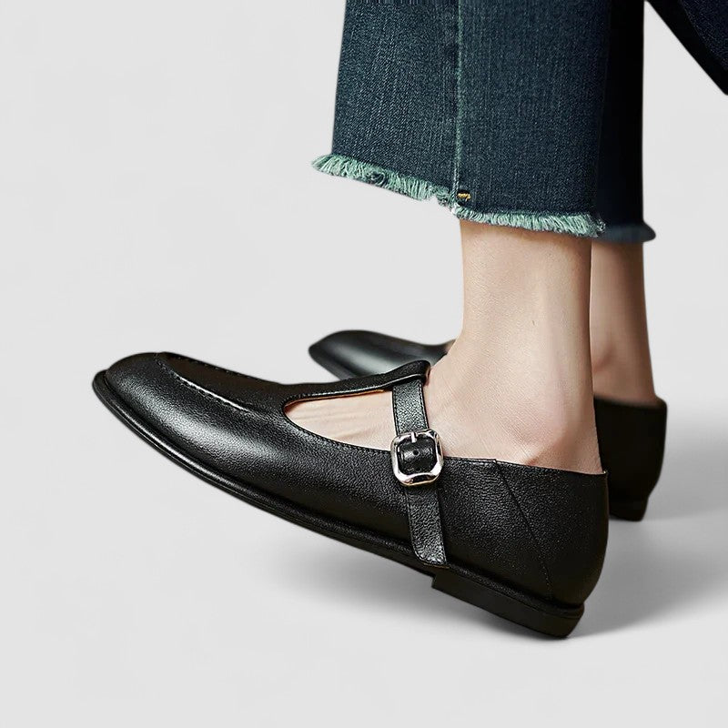 Camila – Chaussures Mary Jane orthopédiques à talon bas