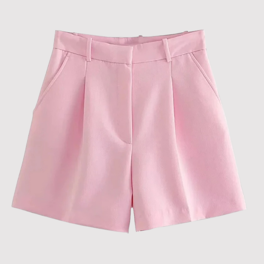 Charlotte - Short plissé de luxe