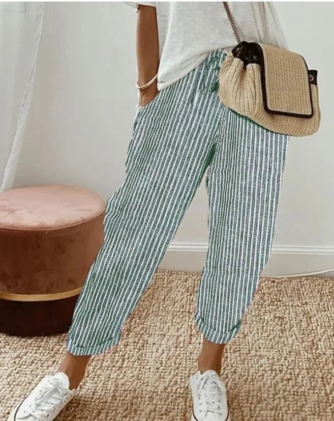 Léa | Short Décontracté Léger Taille Élastique