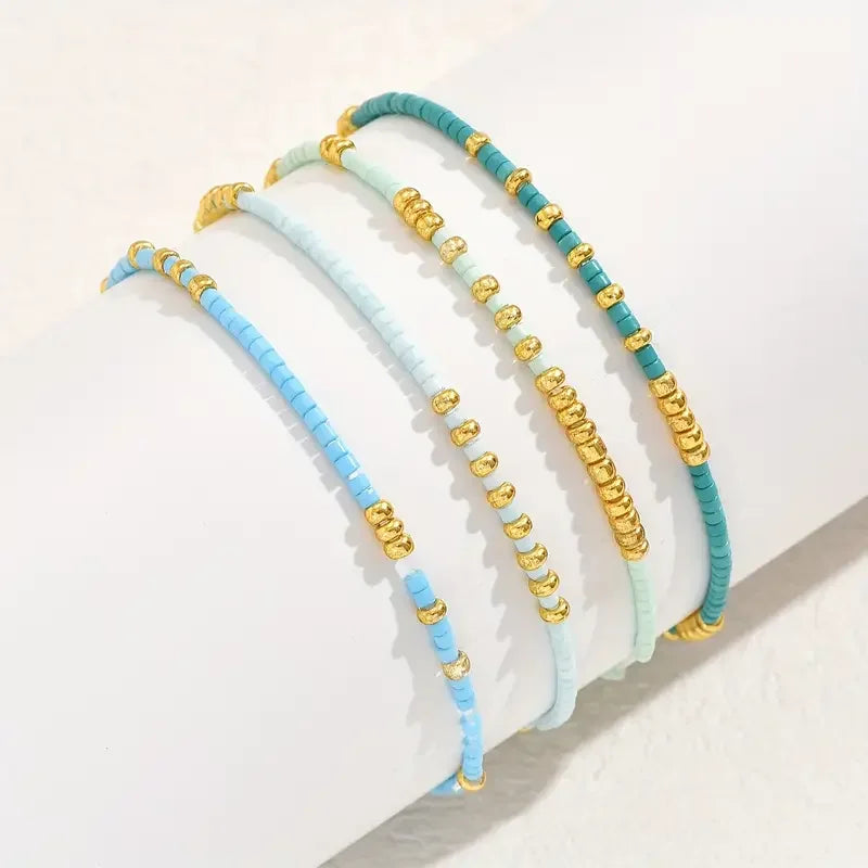 Bracelet Chic Bohémien en Turquoise