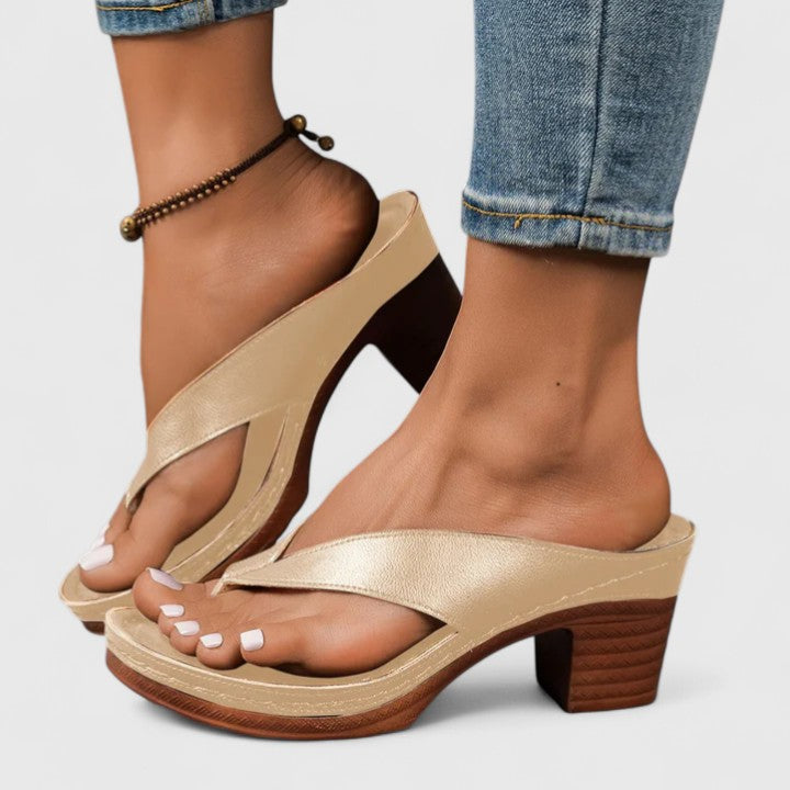 Talons en Cuir Véritable Orthopédiques