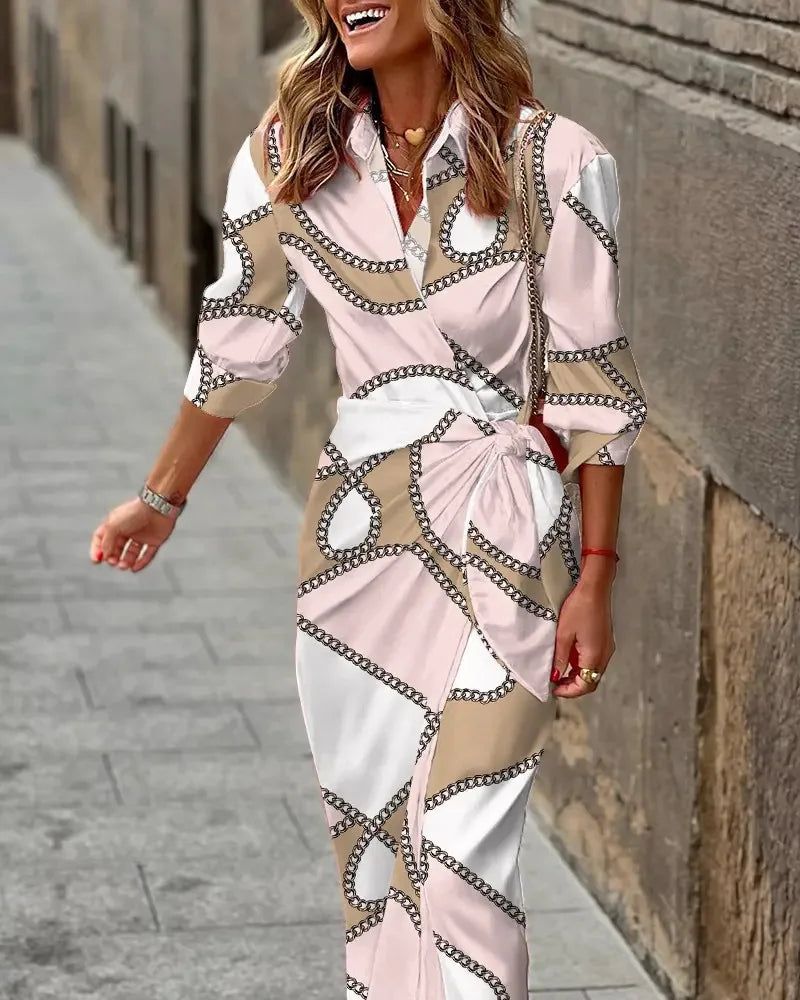 Viki™ | Robe Maxi Élégante d'Été