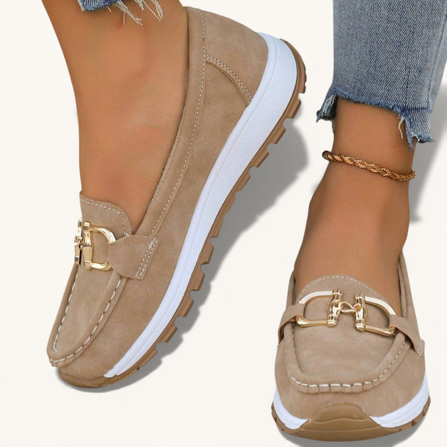 Ellie - Mocassins plats avec boucle