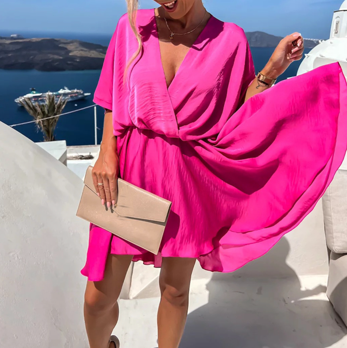 Elaan™ | Robe Midi d'Été Sans Effort