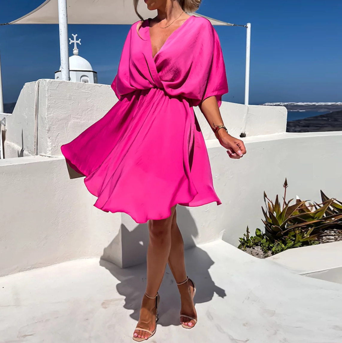 Elaan™ | Robe Midi d'Été Sans Effort