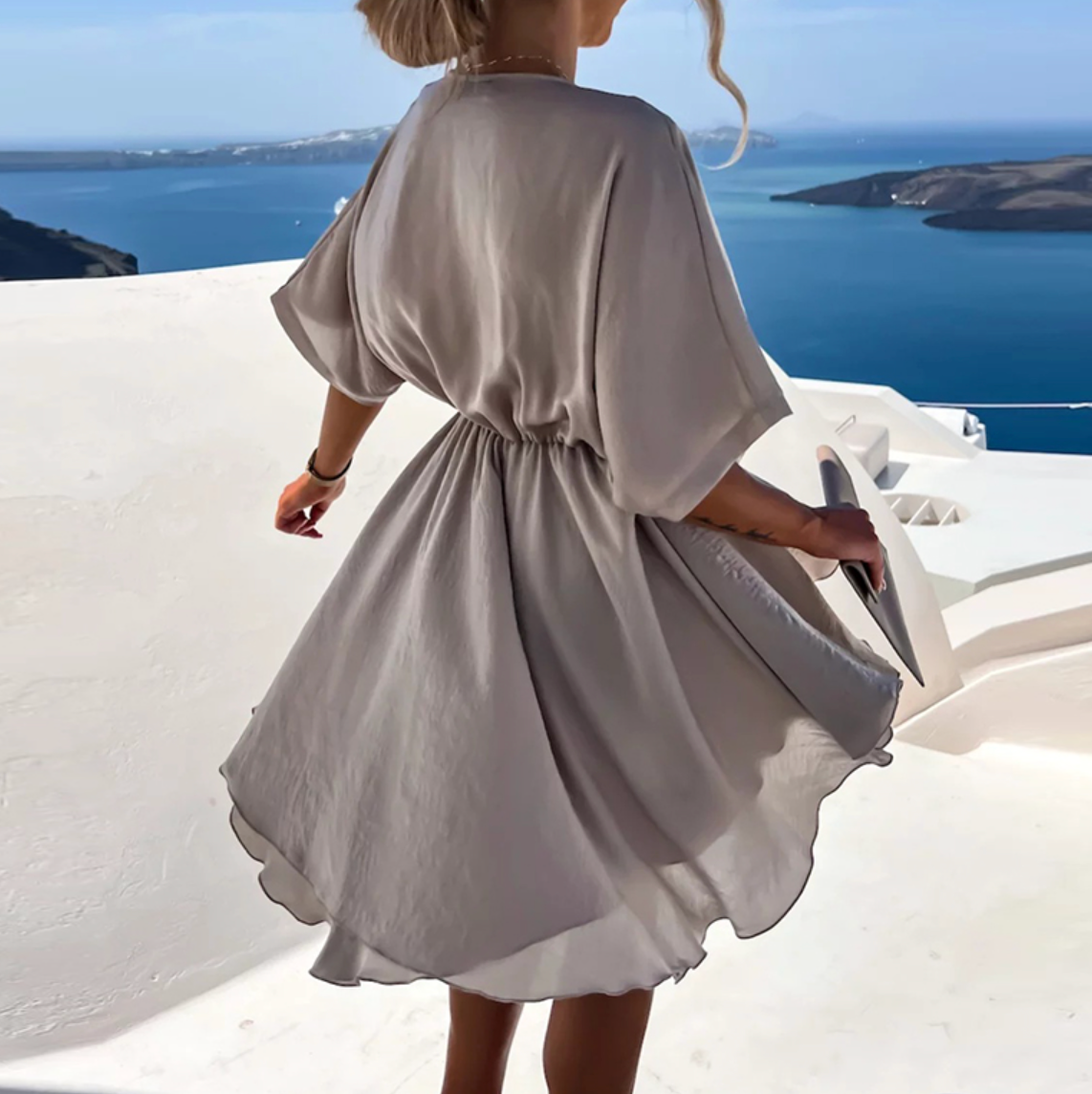 Elaan™ | Robe Midi d'Été Sans Effort