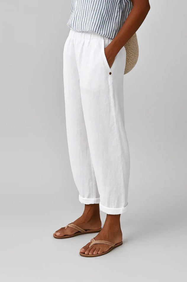 Romina | Pantalon Fluide à Taille Élastique