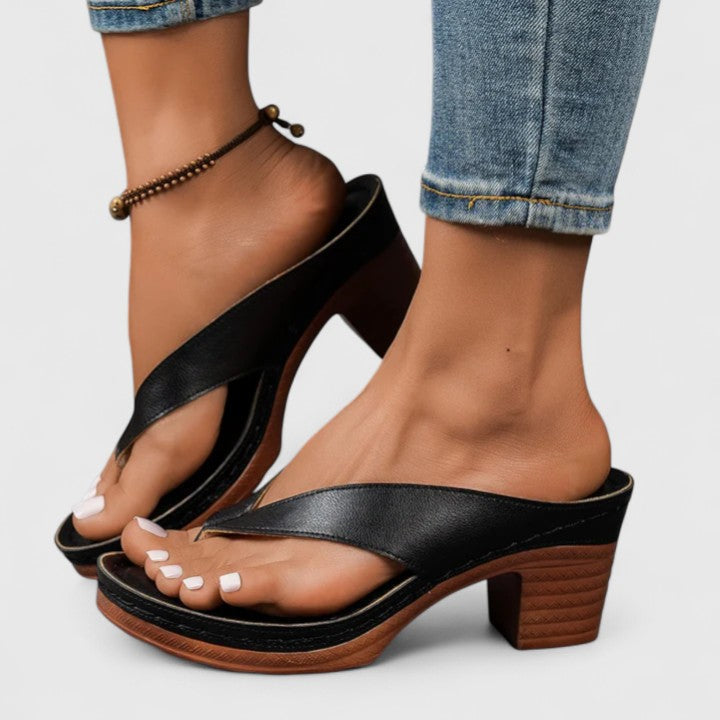 Talons en Cuir Véritable Orthopédiques