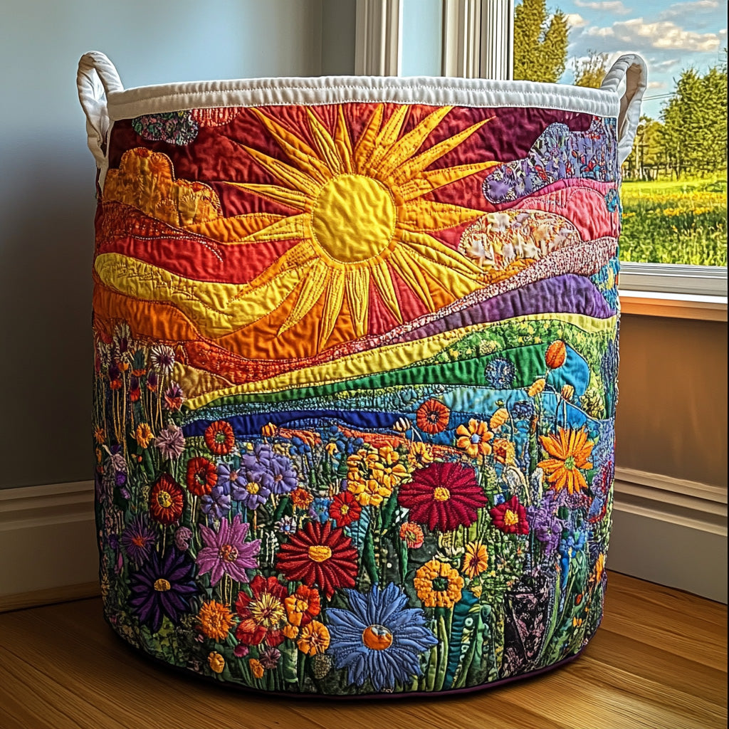 AMELIA | PANIER À LINGE EN SOLEIL ÉCLAIRÉ