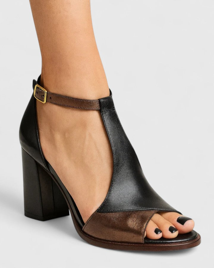 Talons en Cuir Véritable Chic Moderne