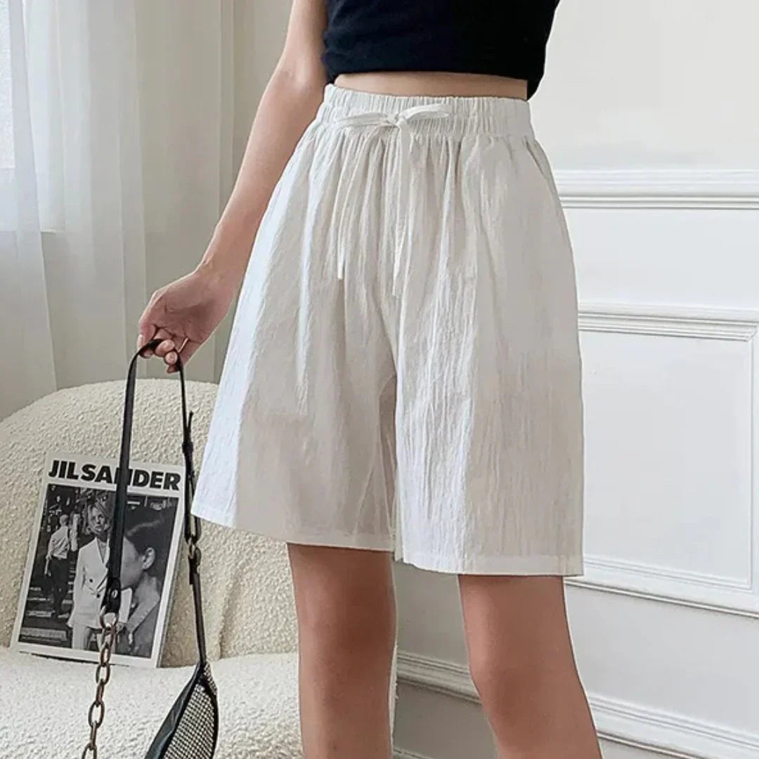 Linda - Pantalon d'été en lin large