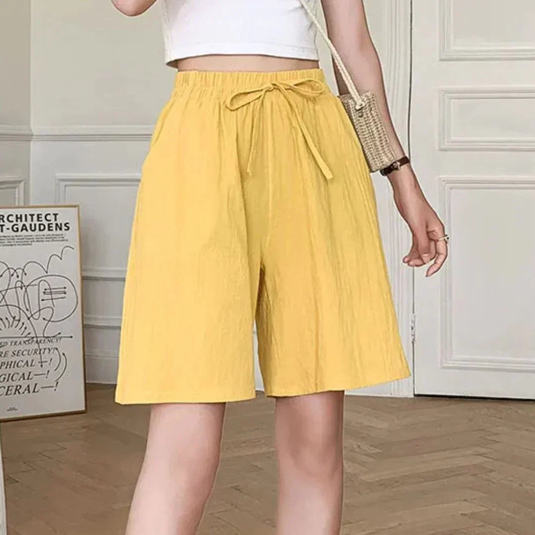 Linda - Pantalon d'été en lin large