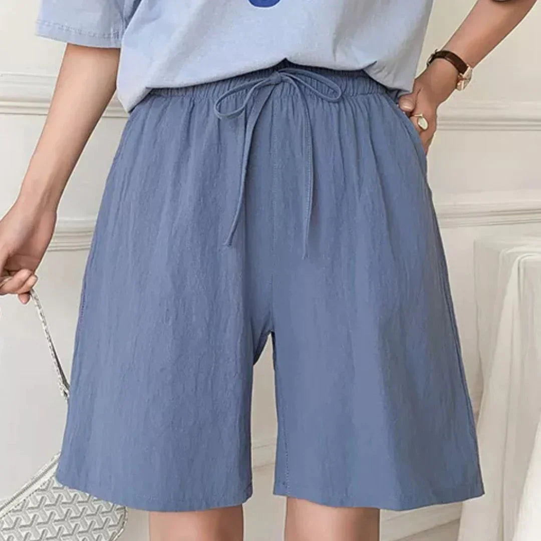 Linda - Pantalon d'été en lin large
