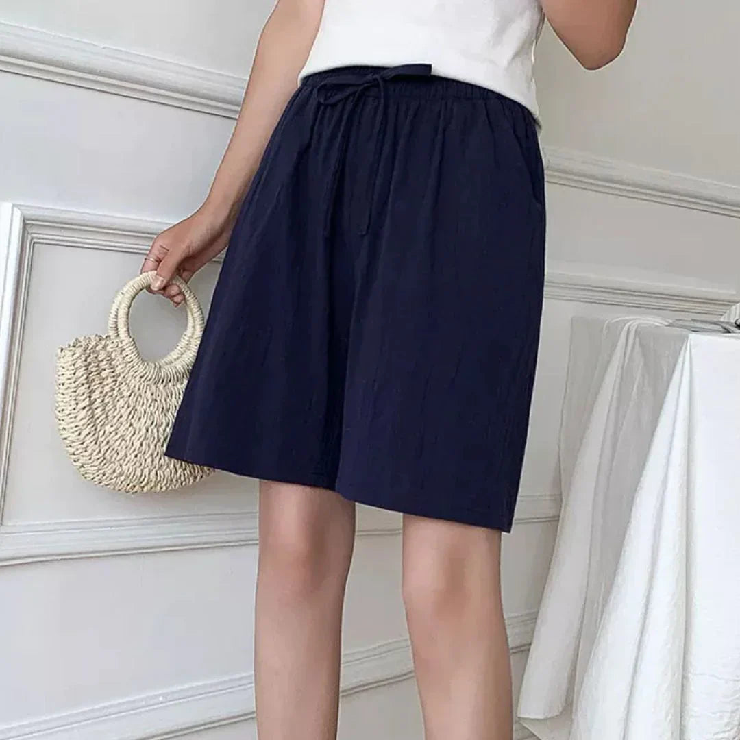 Linda - Pantalon d'été en lin large