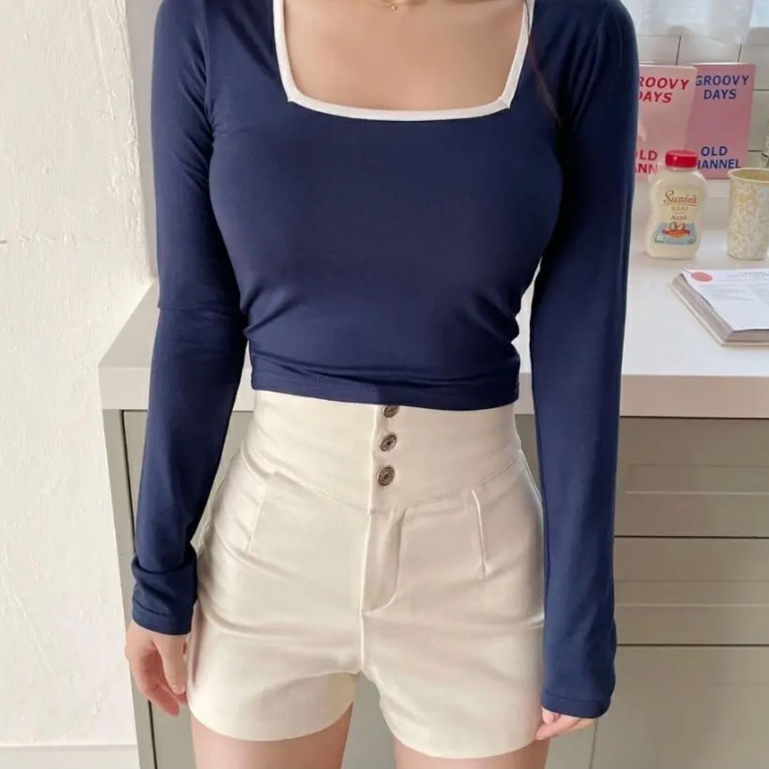 Ilse - Short taille haute élégant