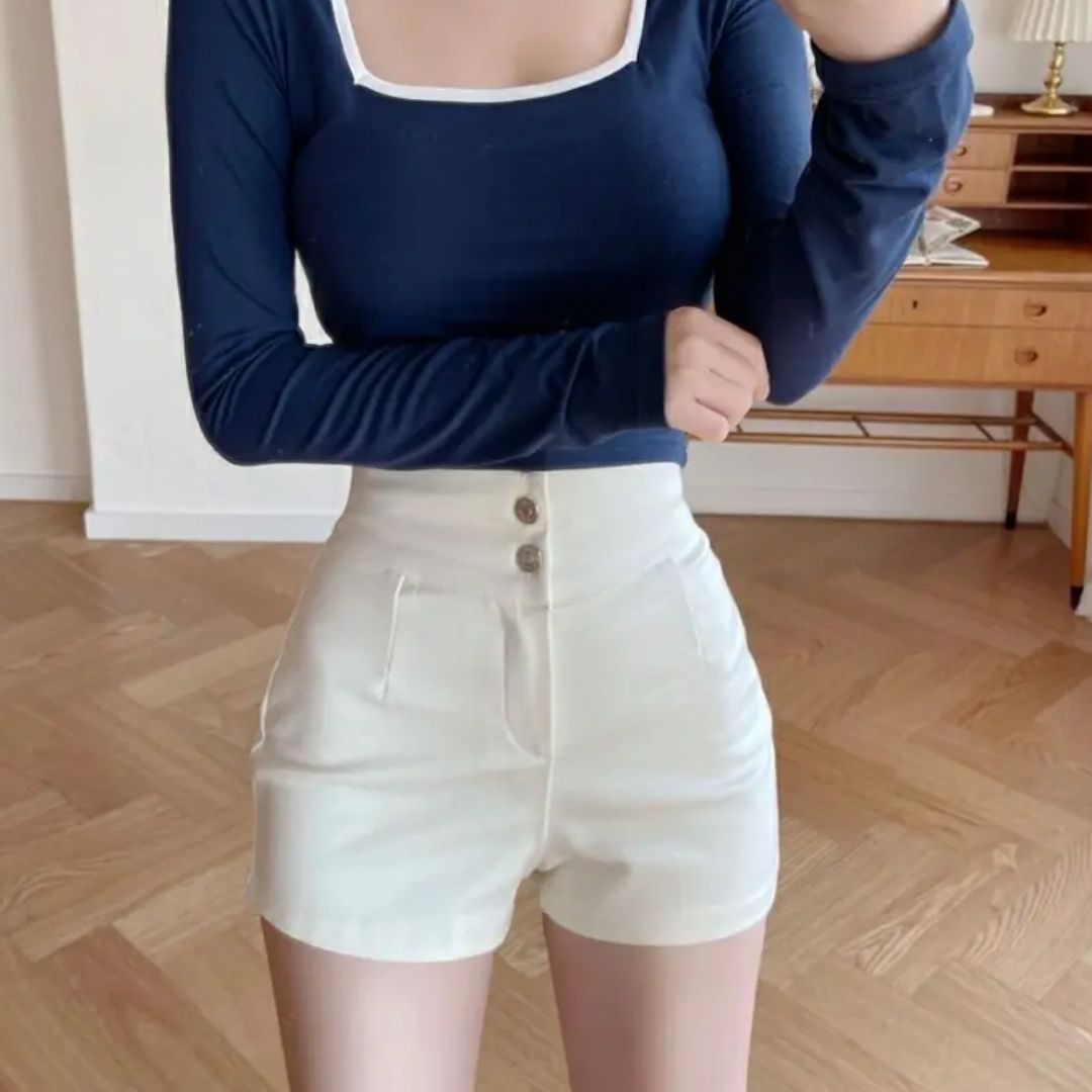 Ilse - Short taille haute élégant