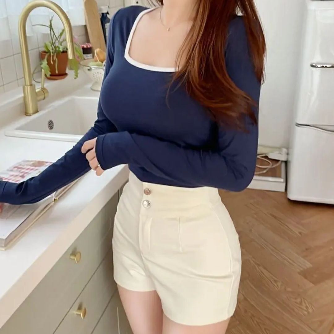 Ilse - Short taille haute élégant