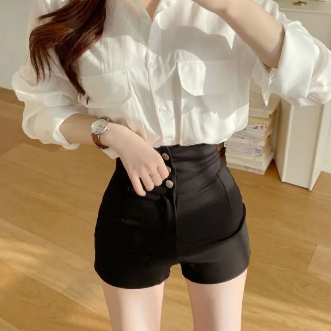Ilse - Short taille haute élégant
