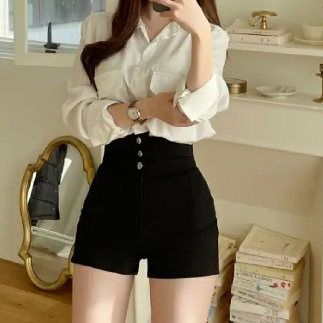 Ilse - Short taille haute élégant