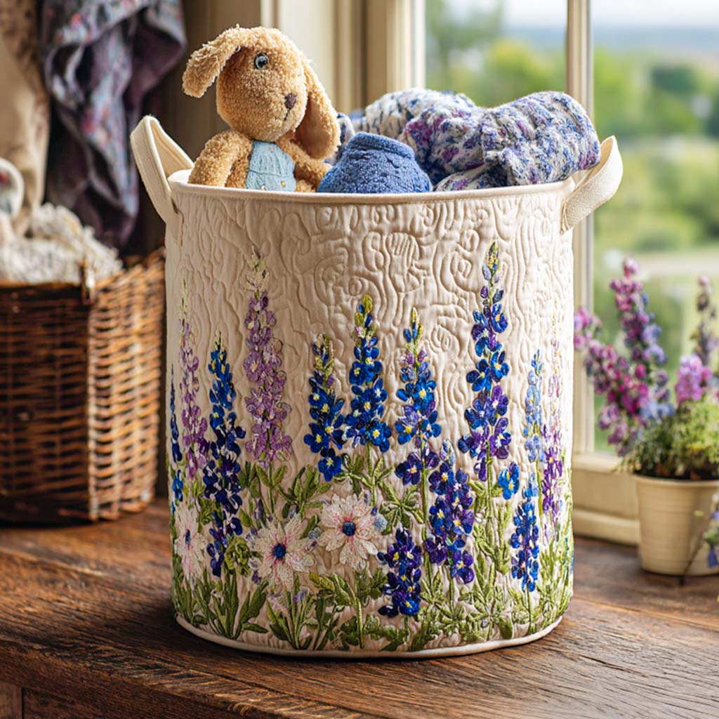 MEADOW | PANIER À LINGE ÉTAT DE FLEURS SAUVAGES MAGIQUE