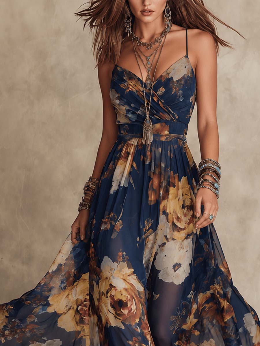 Robe Maxi Fleurie Deborah