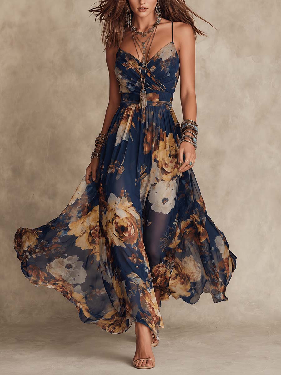 Robe Maxi Fleurie Deborah