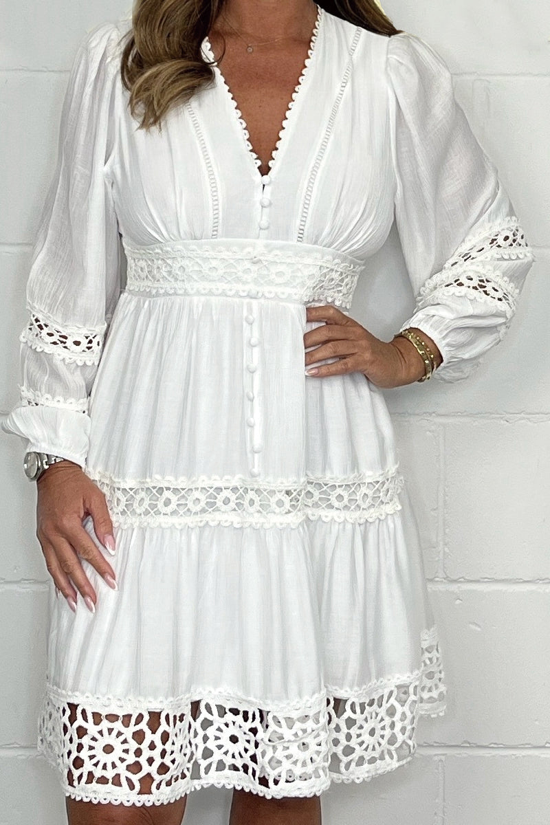 Yonit™ | Robe Confort en Dentelle Élégante