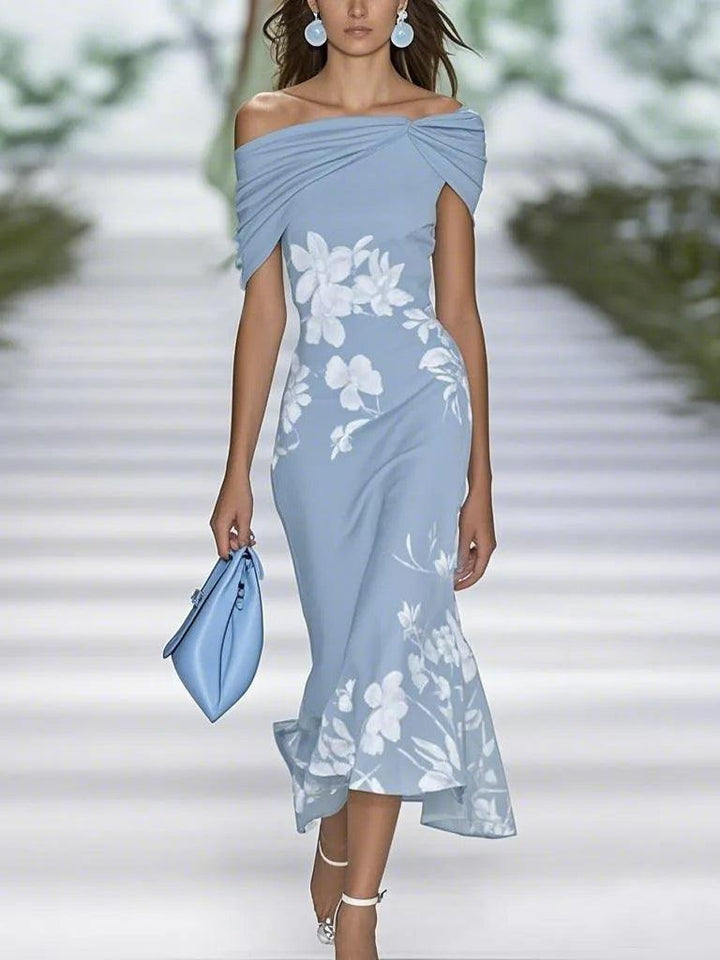 Frederique | Robe Élégante à Imprimé Floral