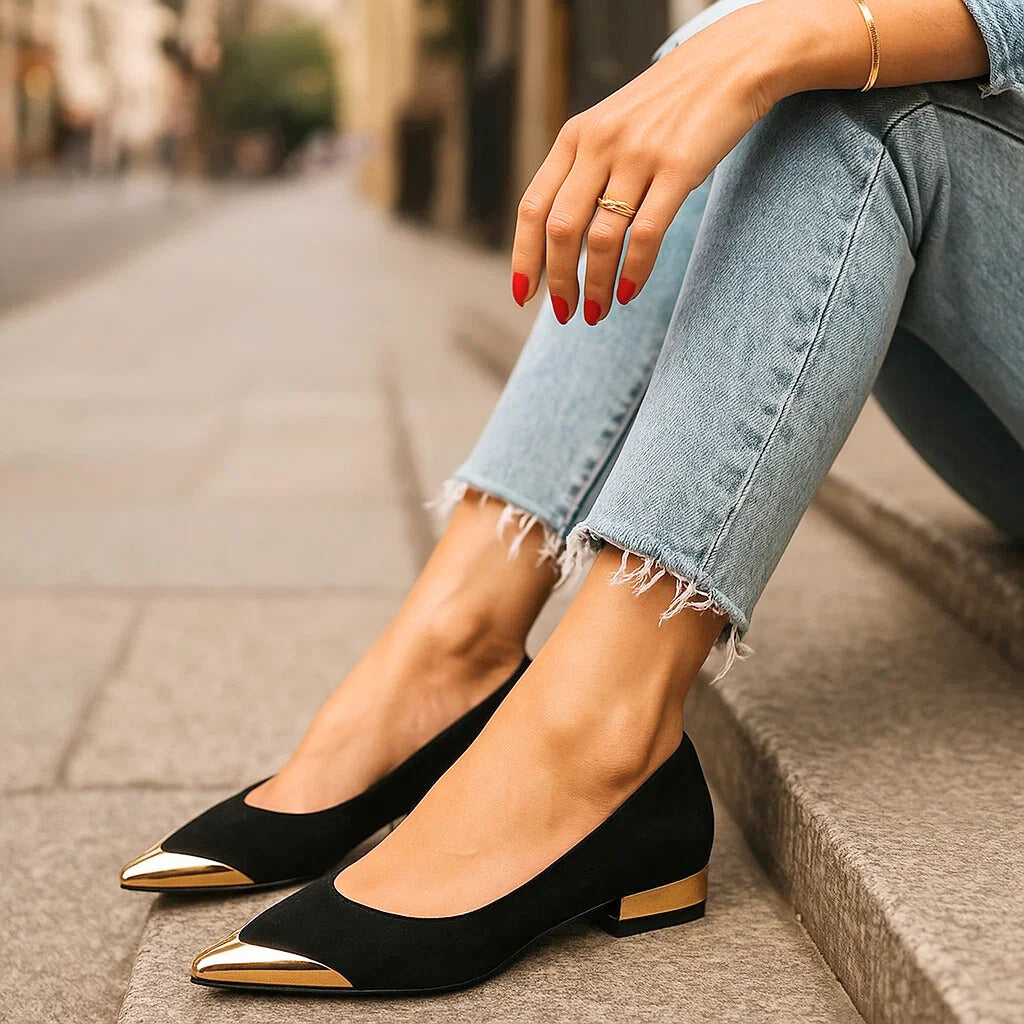 FLATS AVELINE OR POINTÉ