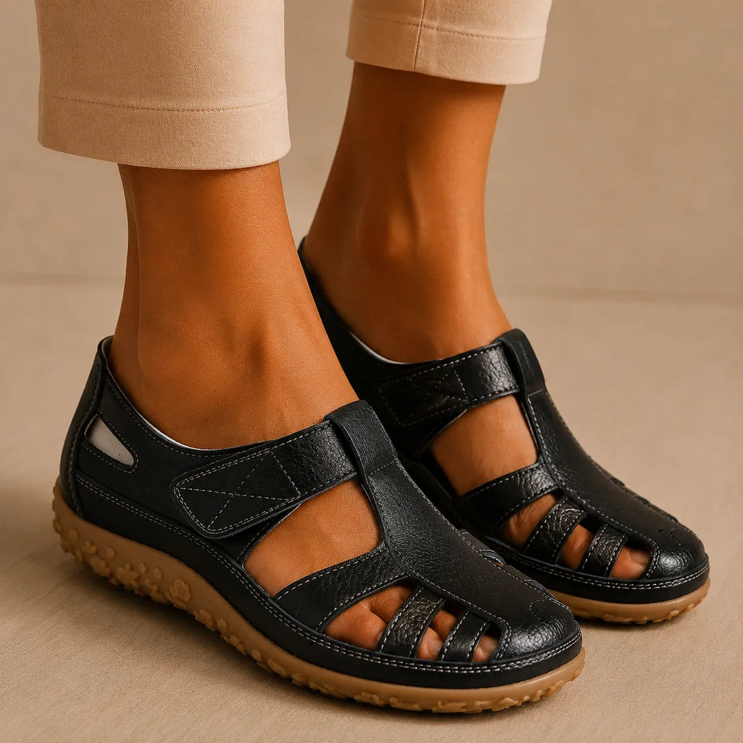 Bella | Sandales Fermées à Brides Ajustables