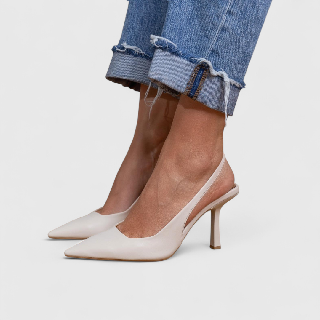 Talons Orthopédiques Féminins en Cuir Véritable
