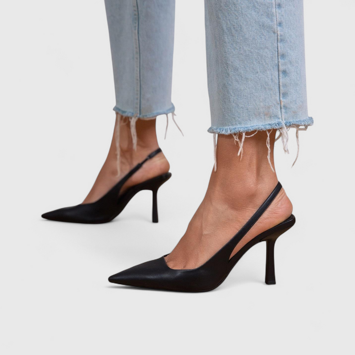 Talons Orthopédiques Féminins en Cuir Véritable