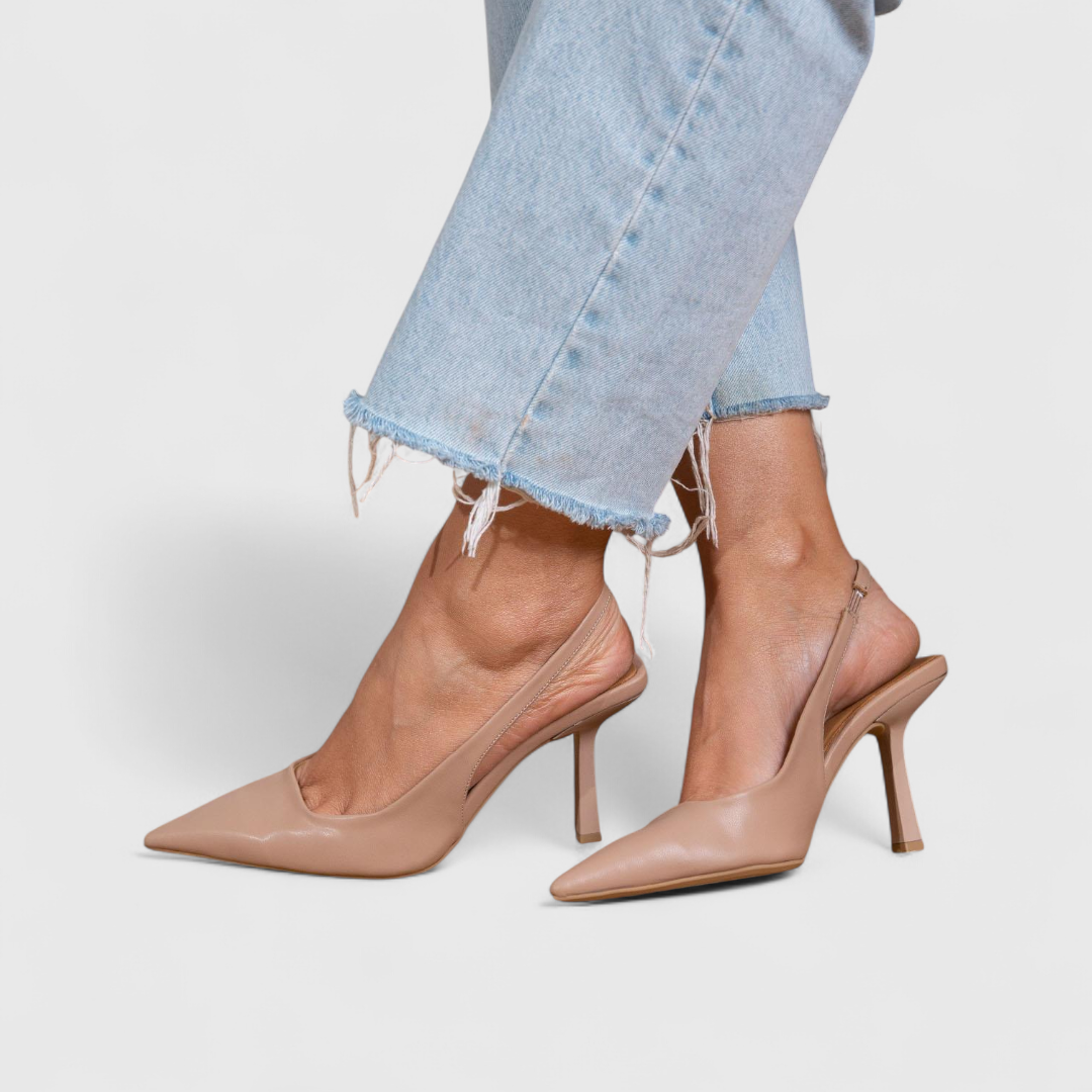 Talons Orthopédiques Féminins en Cuir Véritable