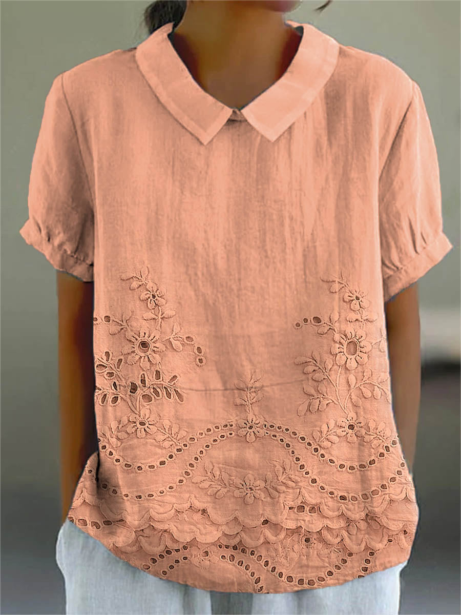 Lily™ | Chemise brodée