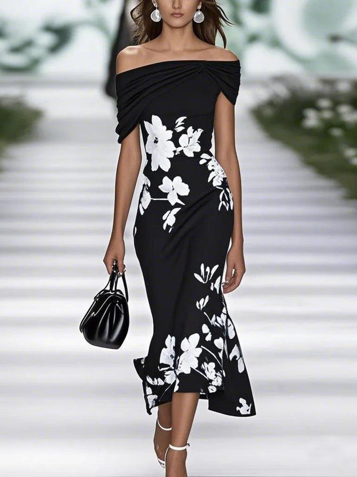 Frederique | Robe Élégante à Imprimé Floral