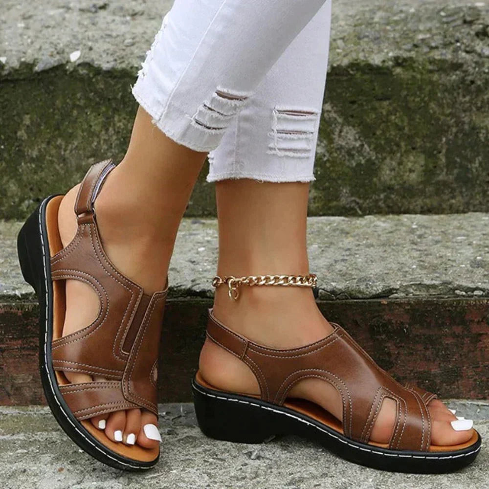 Jolie | Sandales Orthopédiques en Cuir™
