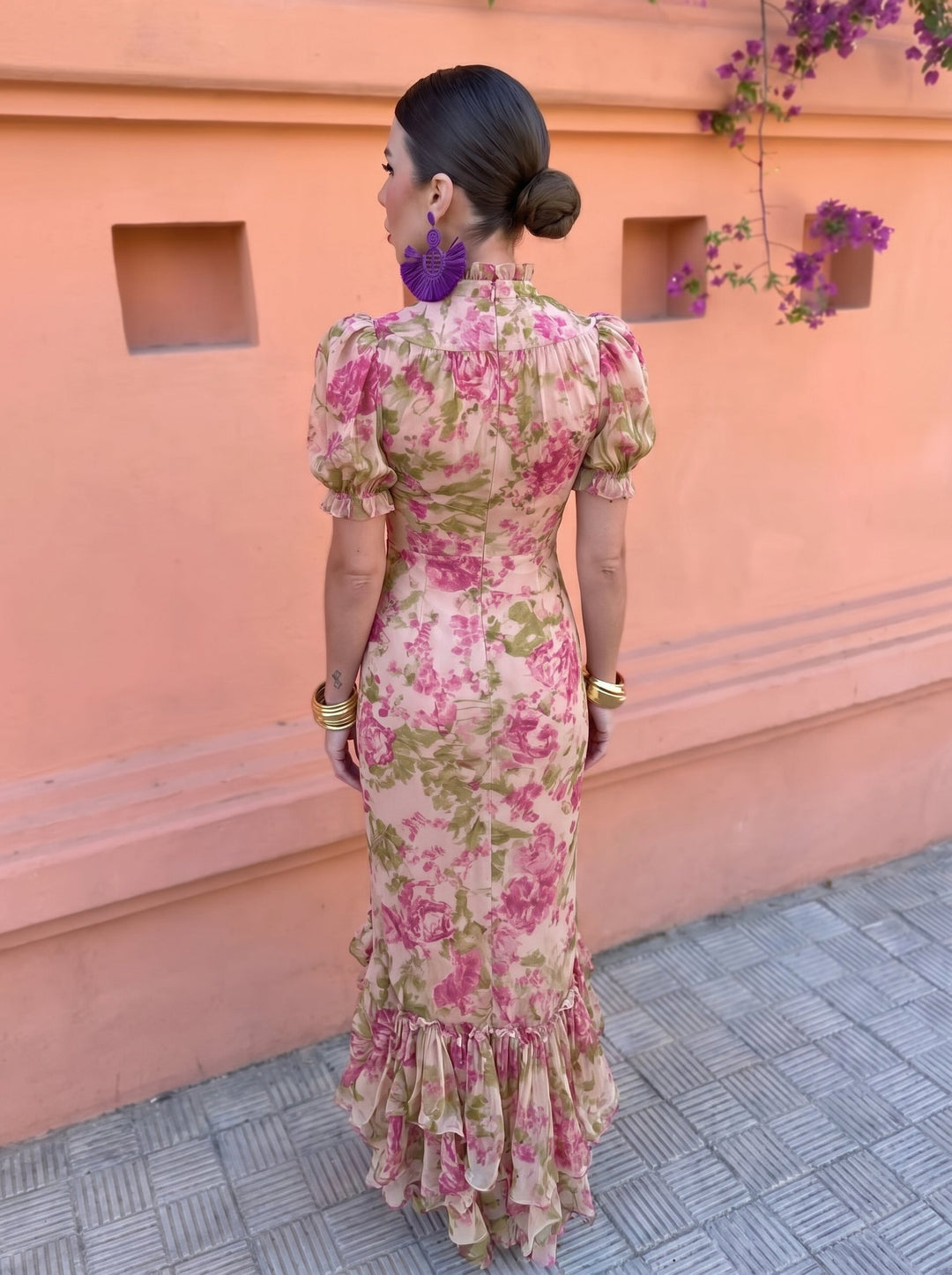 Felicidad™ | Robe Fleurie Rose