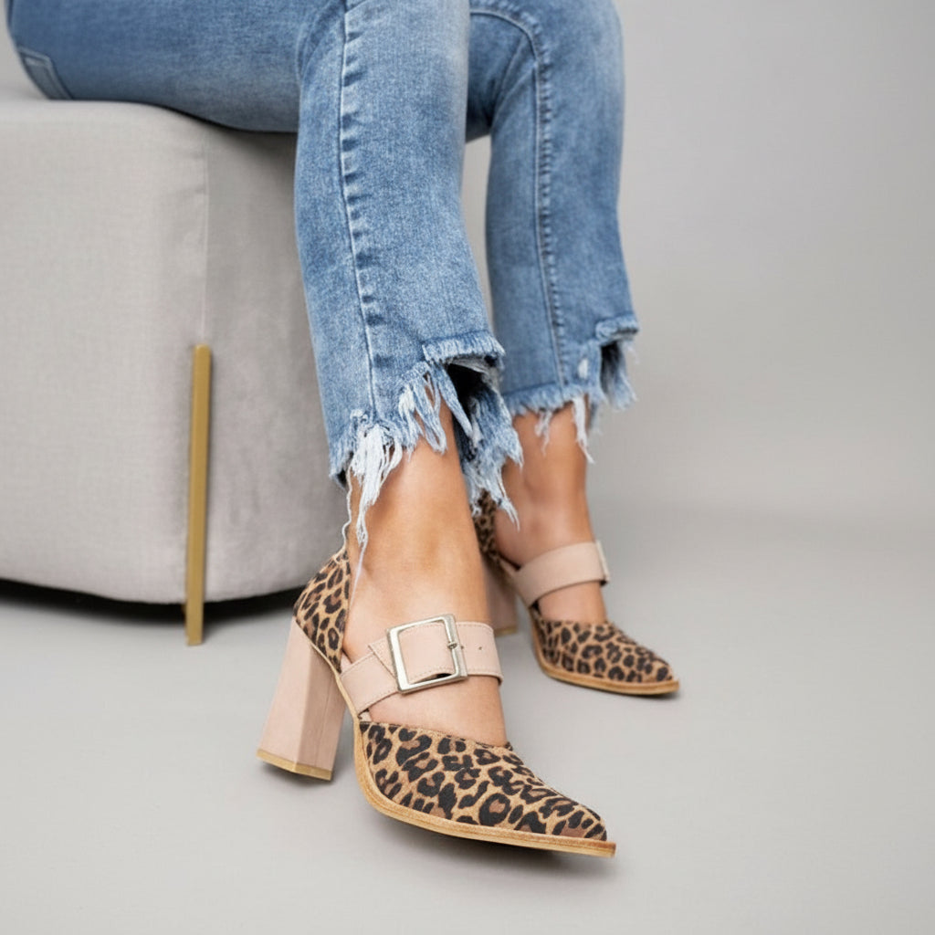 Talons en Cuir Véritable Éléguants et Intemporels