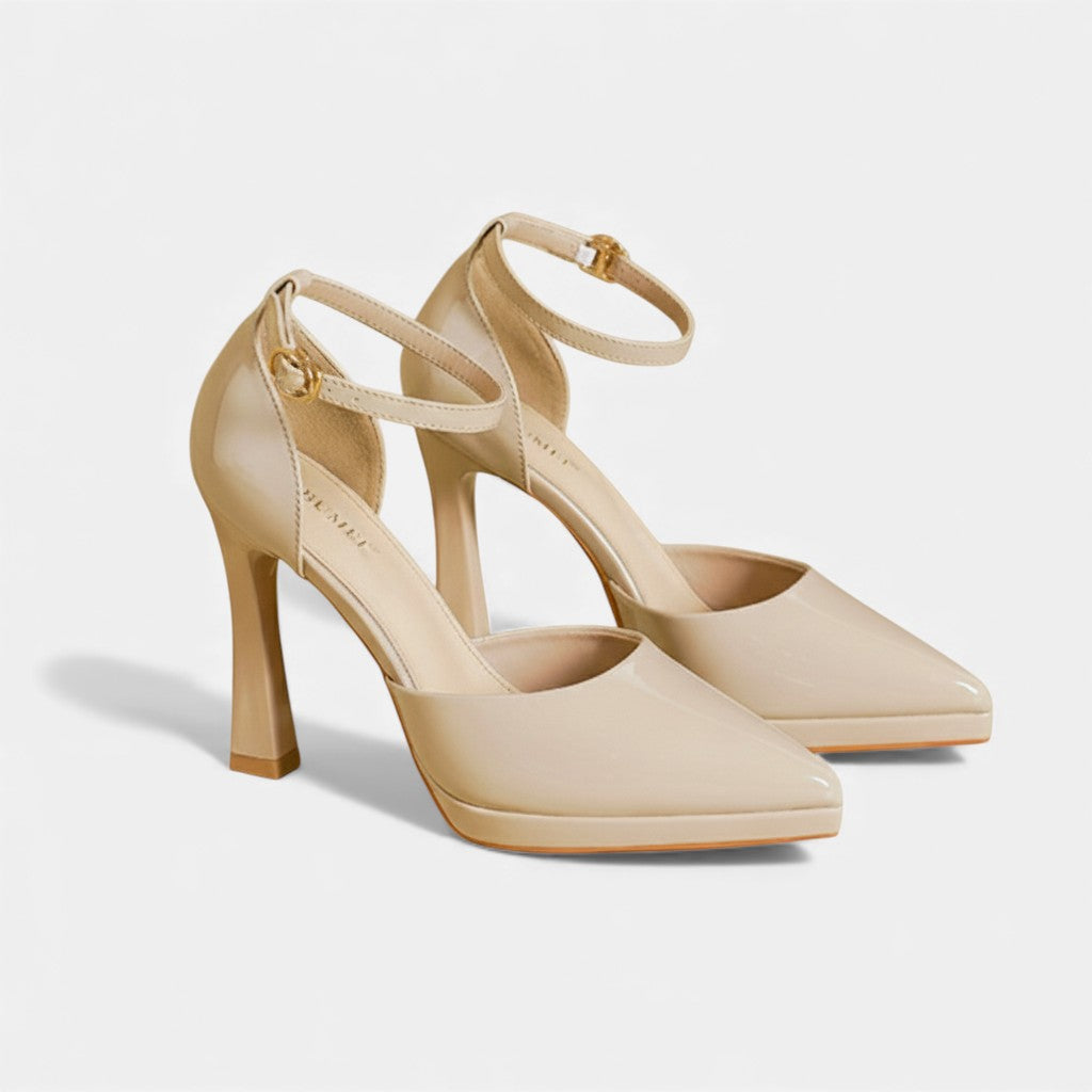 Talons en Cuir Véritable Poli et Élégant