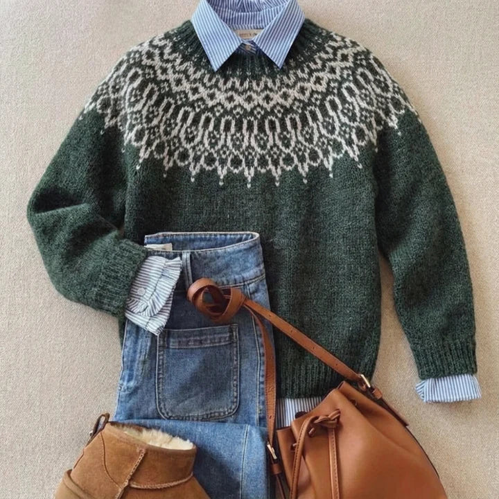 Tundra™ | Pull en Tricot Vintage Classique