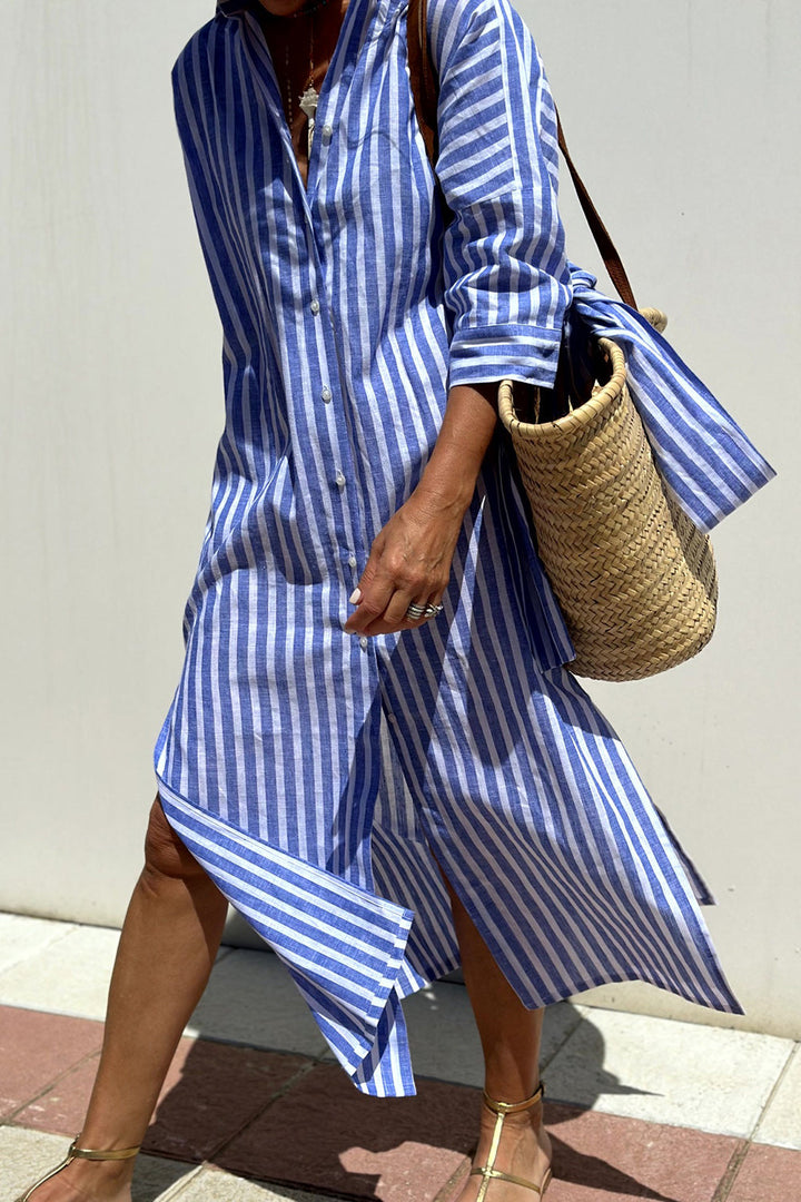 Noan | Robe Rayée Classique