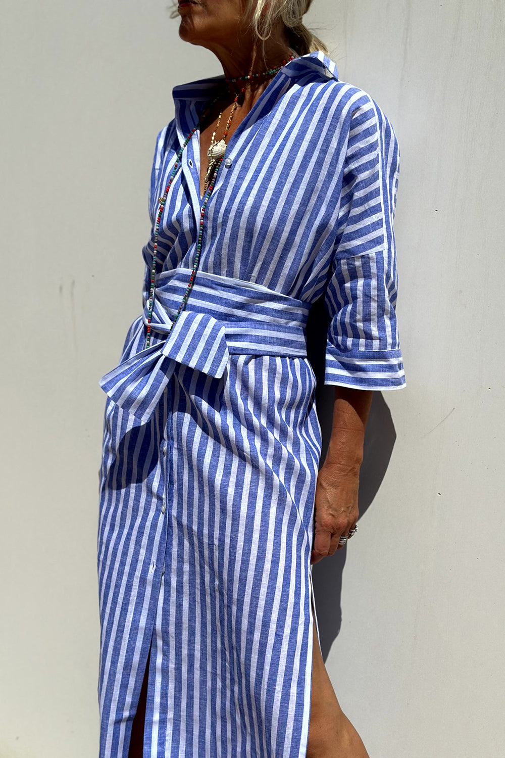 Noan | Robe Rayée Classique