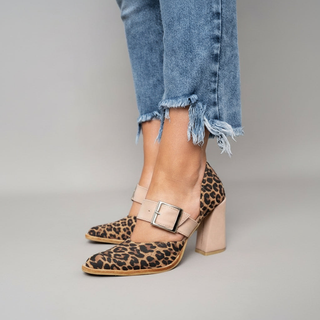 Talons en Cuir Véritable Éléguants et Intemporels