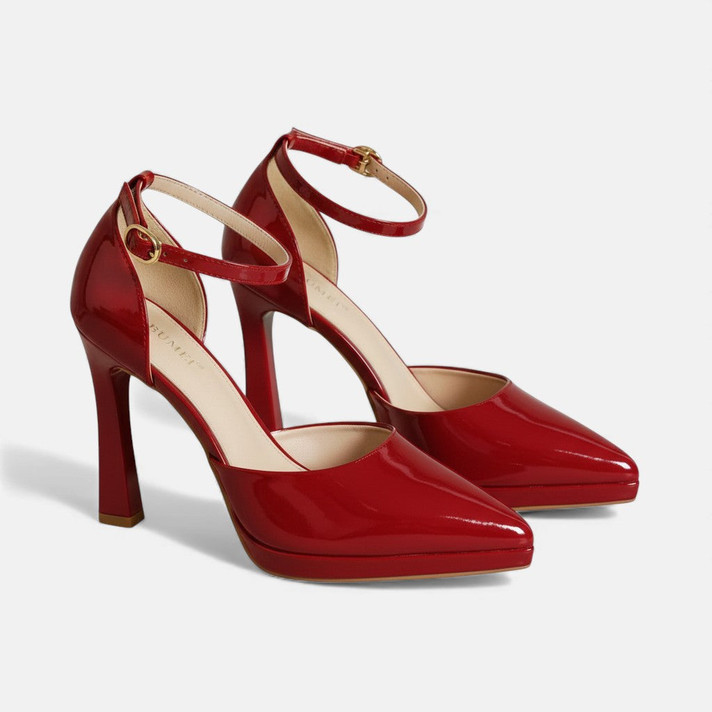 Talons en Cuir Véritable Poli et Élégant
