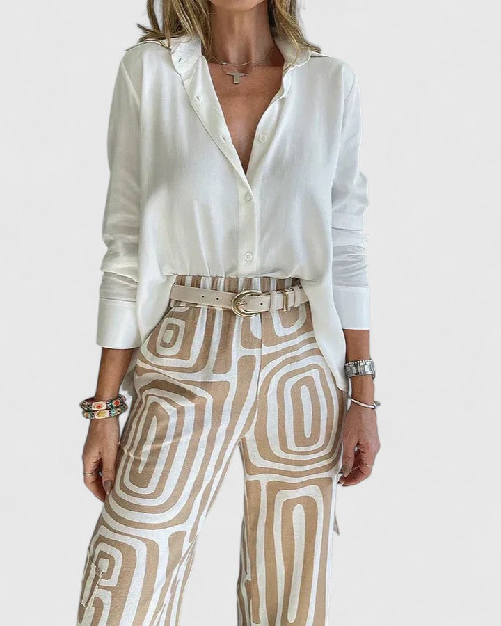 Kira | Ensemble Élégant en Deux Pièces (Y COMPRIS UNE CEINTURE GRATUITE)