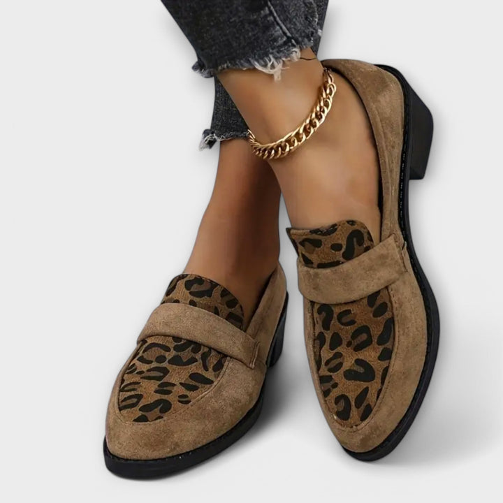 Aurora - Chaussures élégantes pour femmes avec motif léopard
