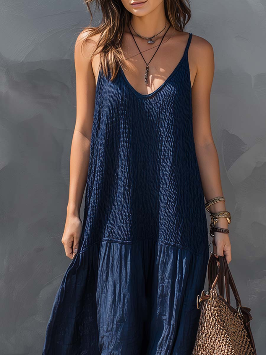LUNA | Robe Maxi Boho Patchwork