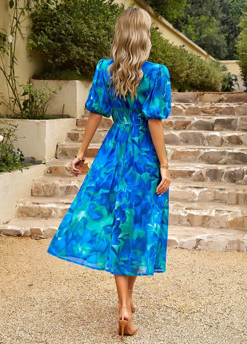 Orina™ | Robe Élégance Décolletée en V