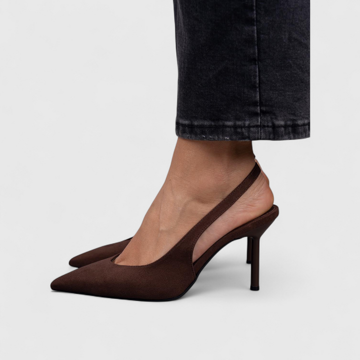 Talons Orthopédiques Féminins en Cuir Véritable
