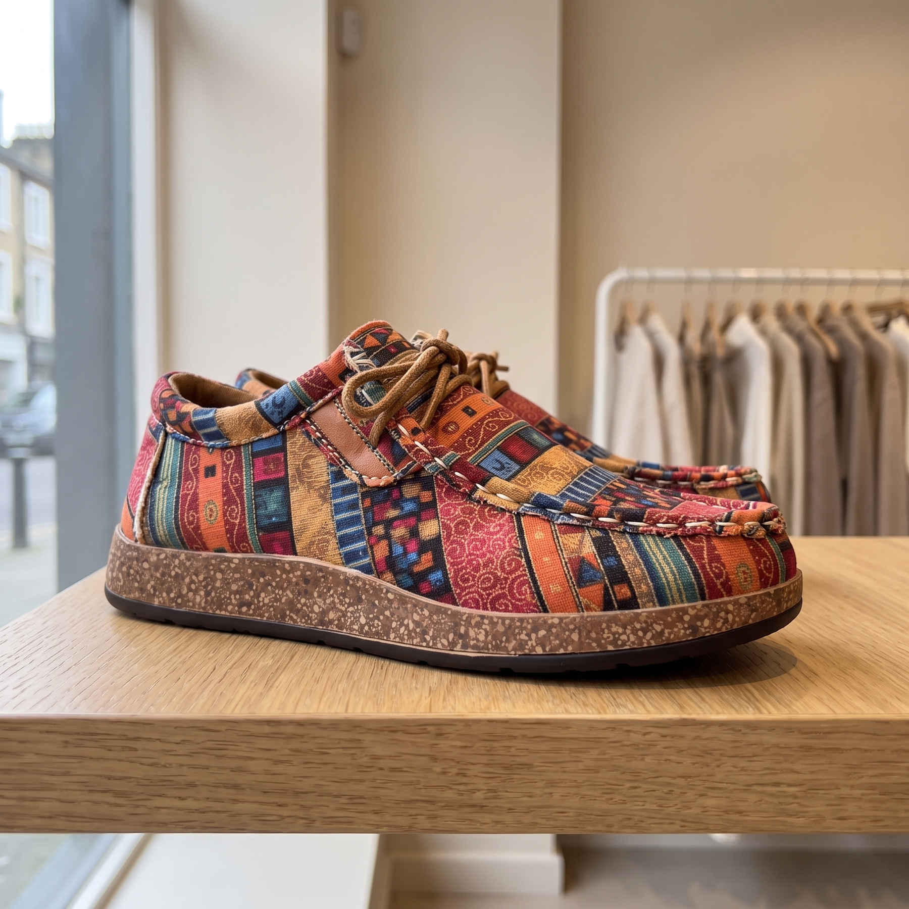 Rebecca | Baskets à Motifs Bohèmes et Colorés